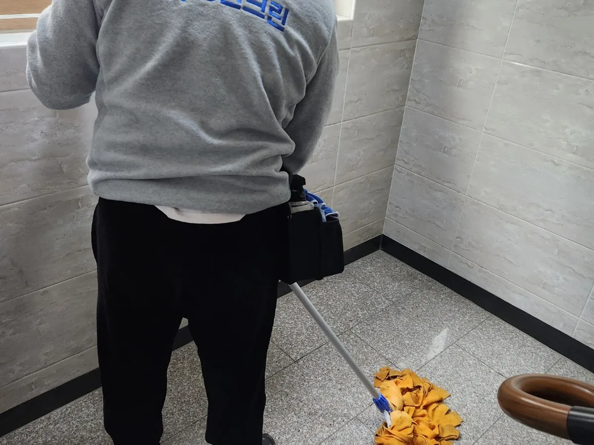 하남시 감북동 가정 복도·대기 동선 야간 위생청소 사례 - 행진크린